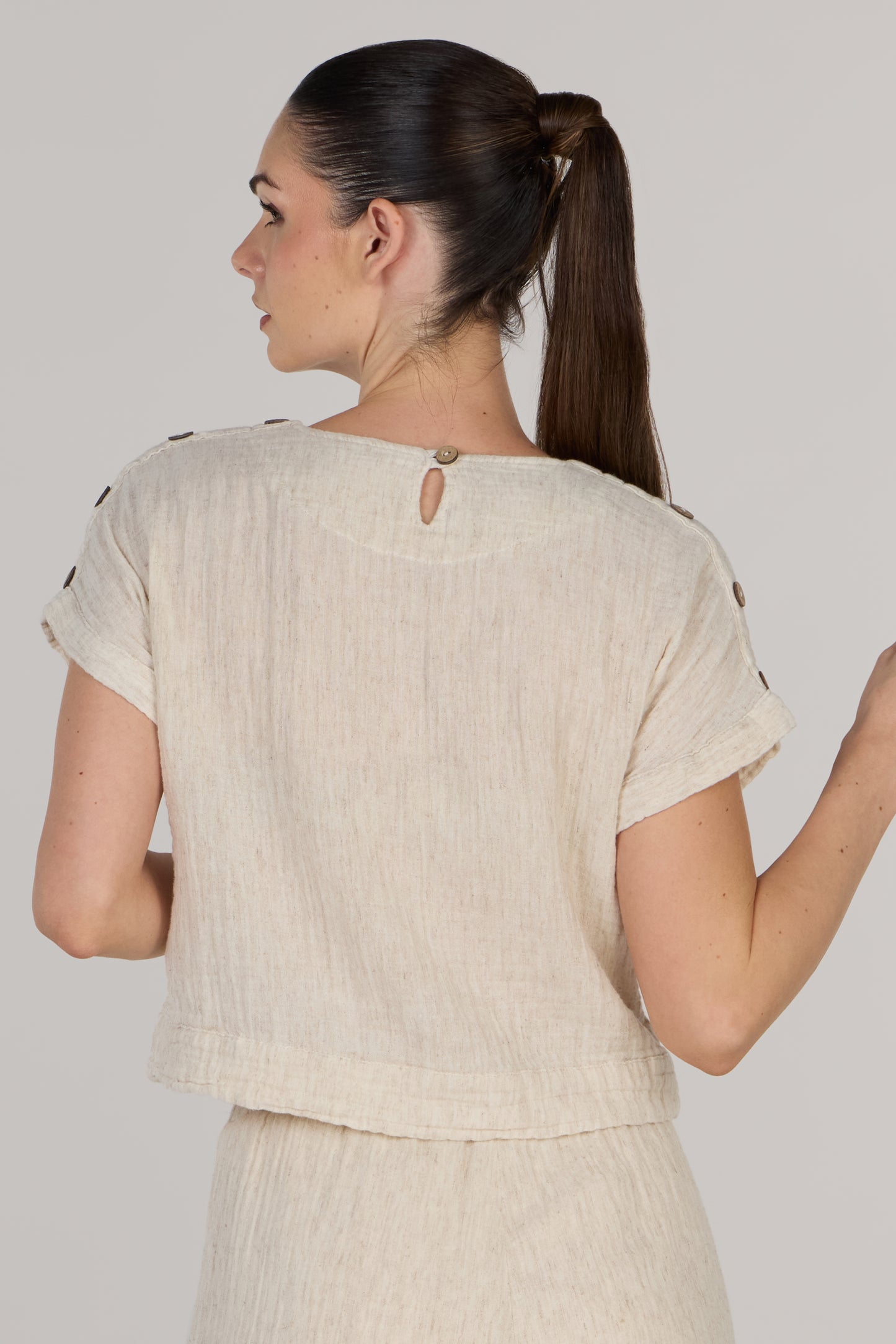 Топ с коротким рукавом Дженни