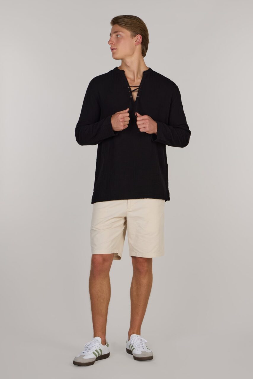 ALEXANDRU DOUBLE T-SHIRT-BLACK