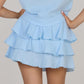 JENNY MINI SKIRTS DC - ICE BLUE