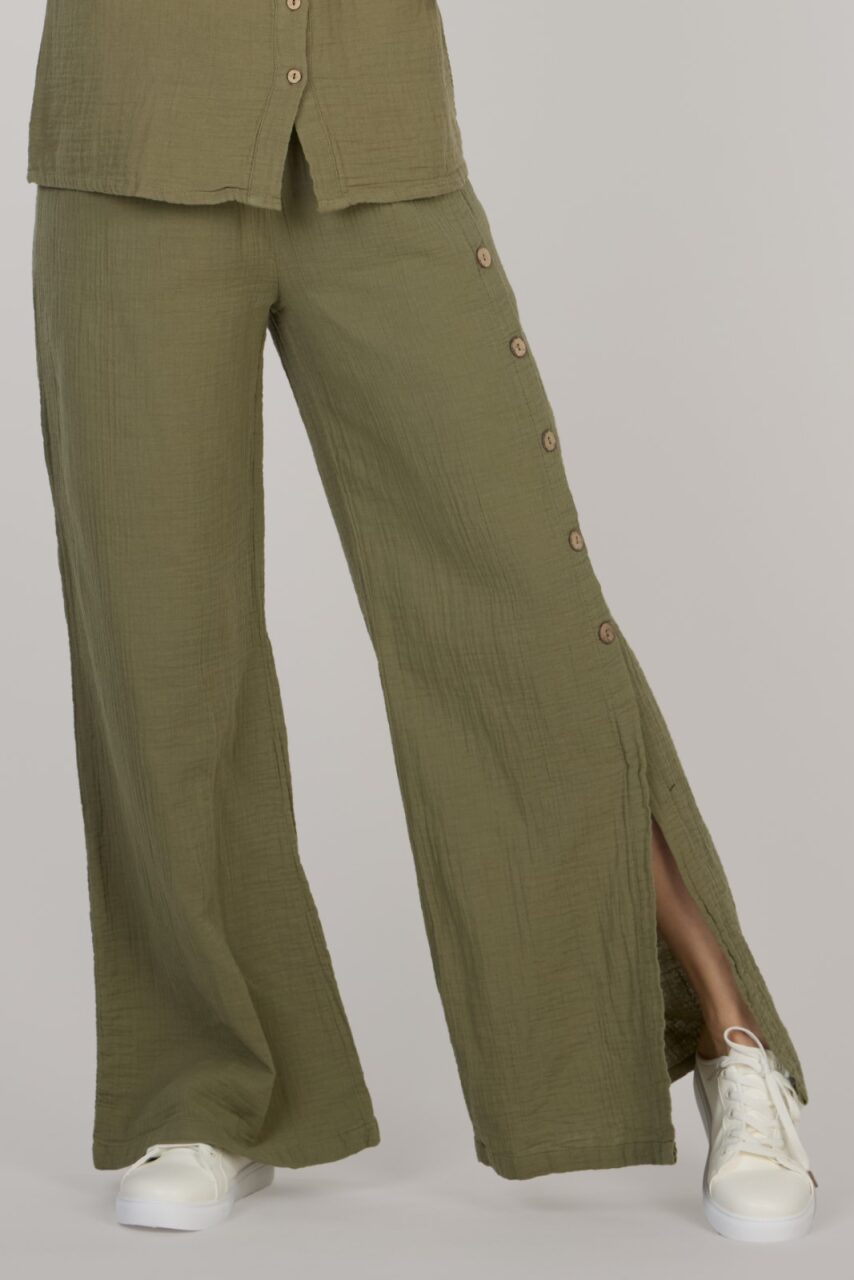 JENNY DOUBLE PANT- OLIVE
