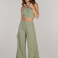 JENNY DOUBLE PANT- LIGHT OLIVE