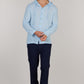Hoodie Double Comfort Shirt-Ice Blue