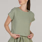 JENNY TOP DOUBLE-LIGHT OLIVE