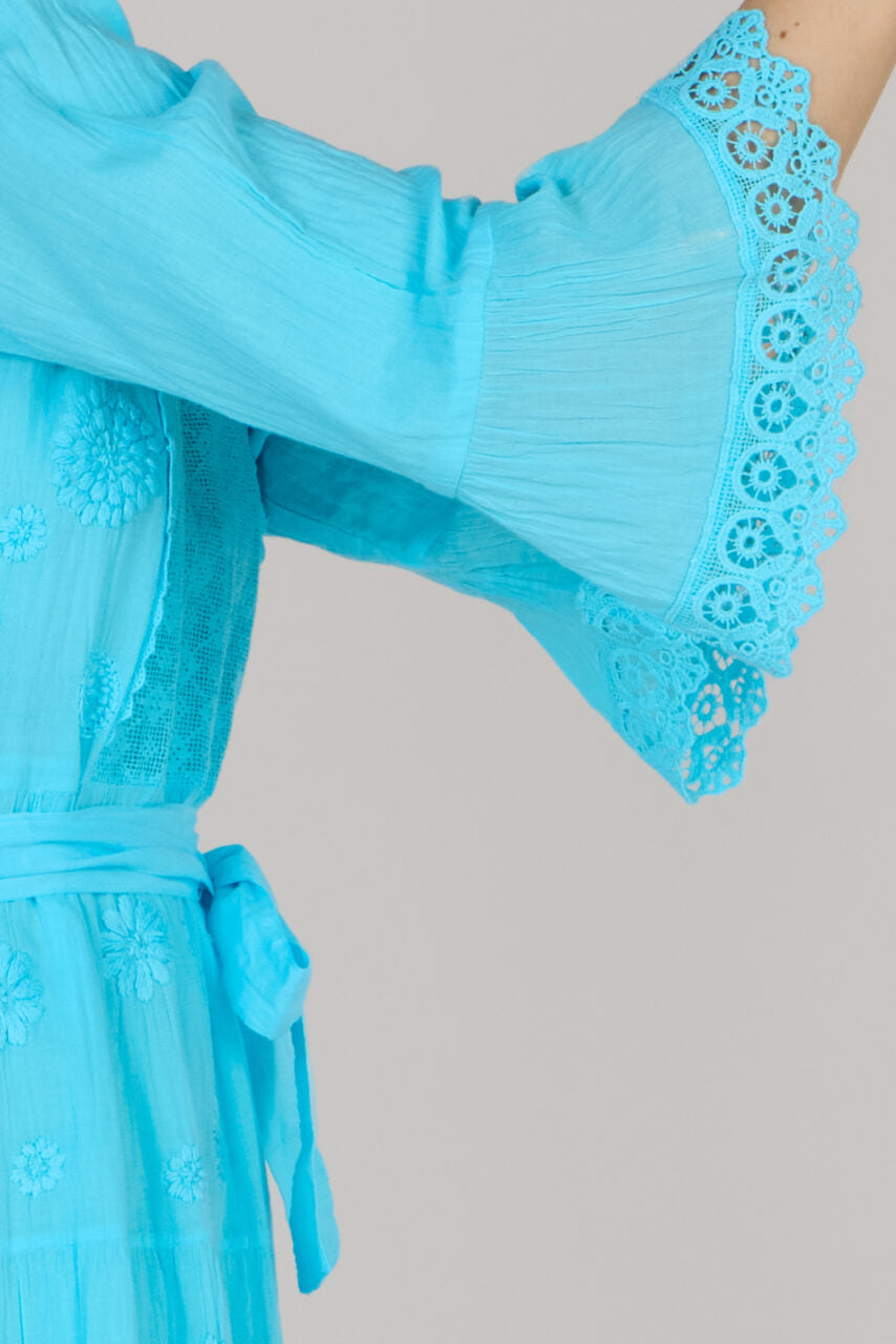 Flower Garden Embroidered Dress