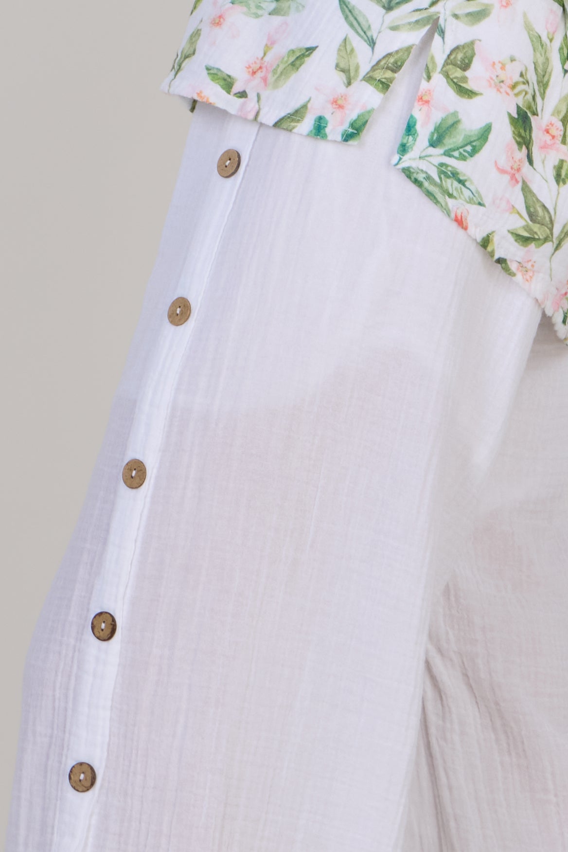 JENNY DOUBLE PANT- WHITE