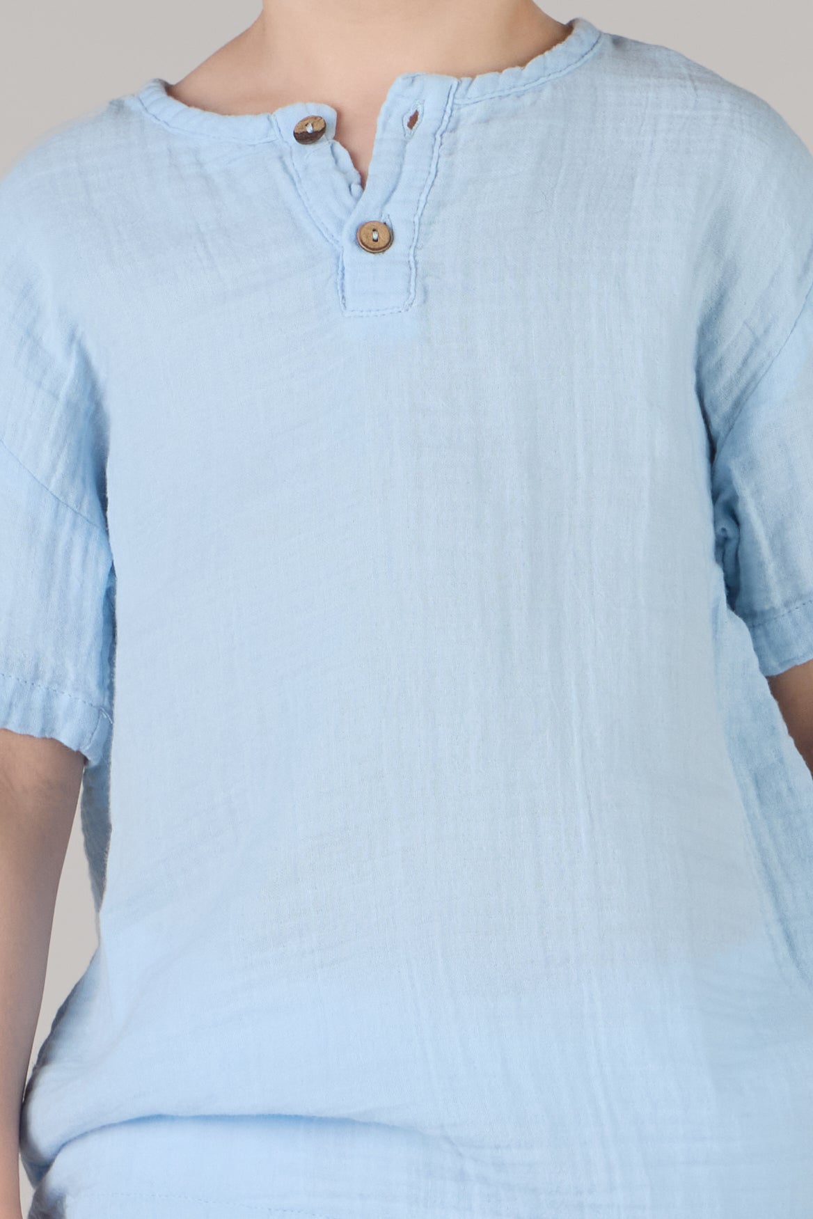 KIDS T-SHIRT DC-ICE BLUE