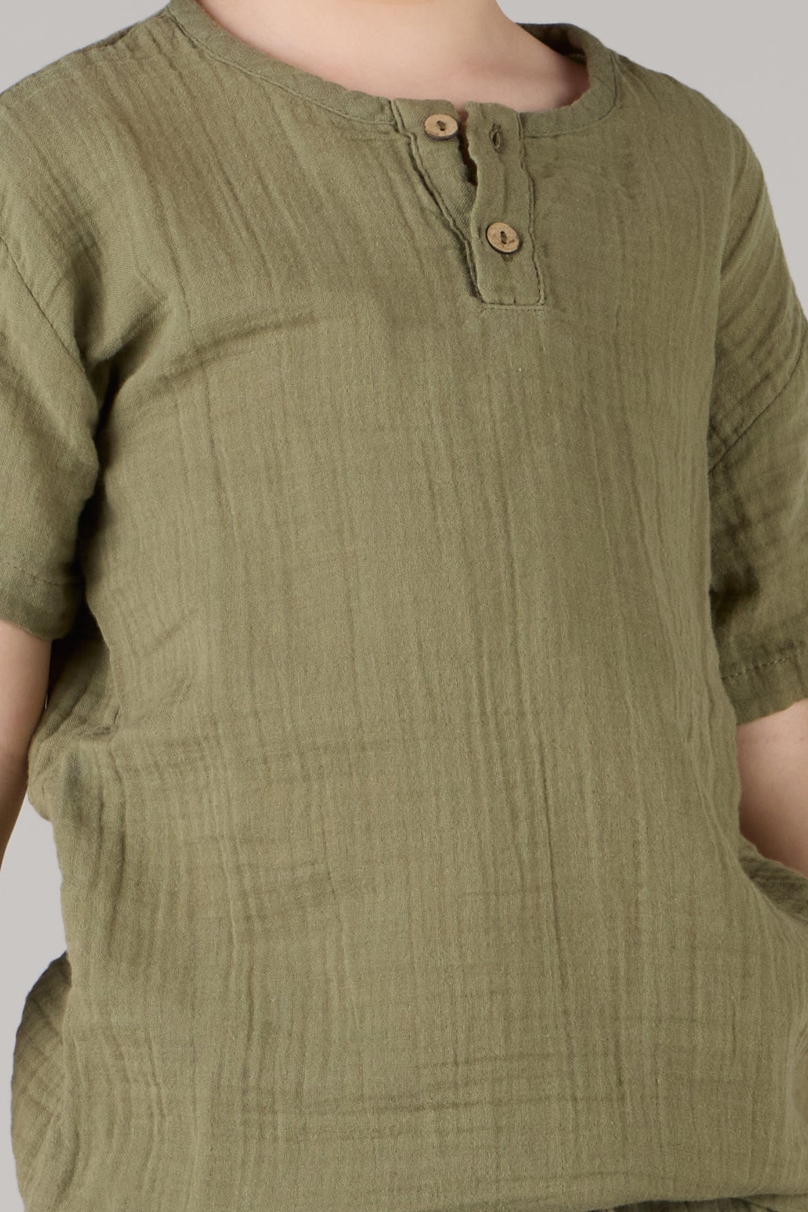 KIDS T-SHIRT DC-OLIVE