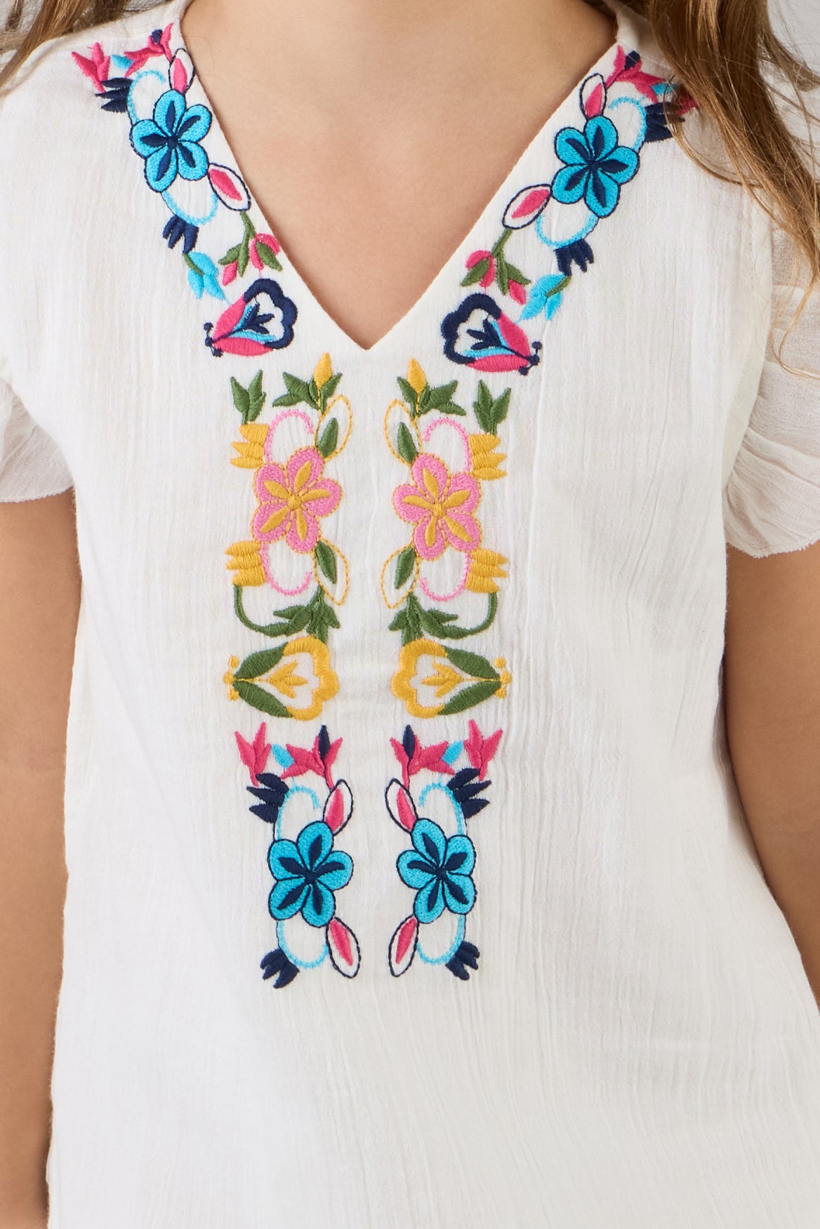 ORNAMENT EMBROIDERED DRESS