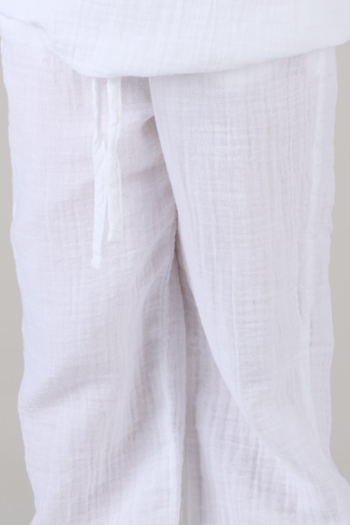 KIDS TROUSERS DC-WHITE