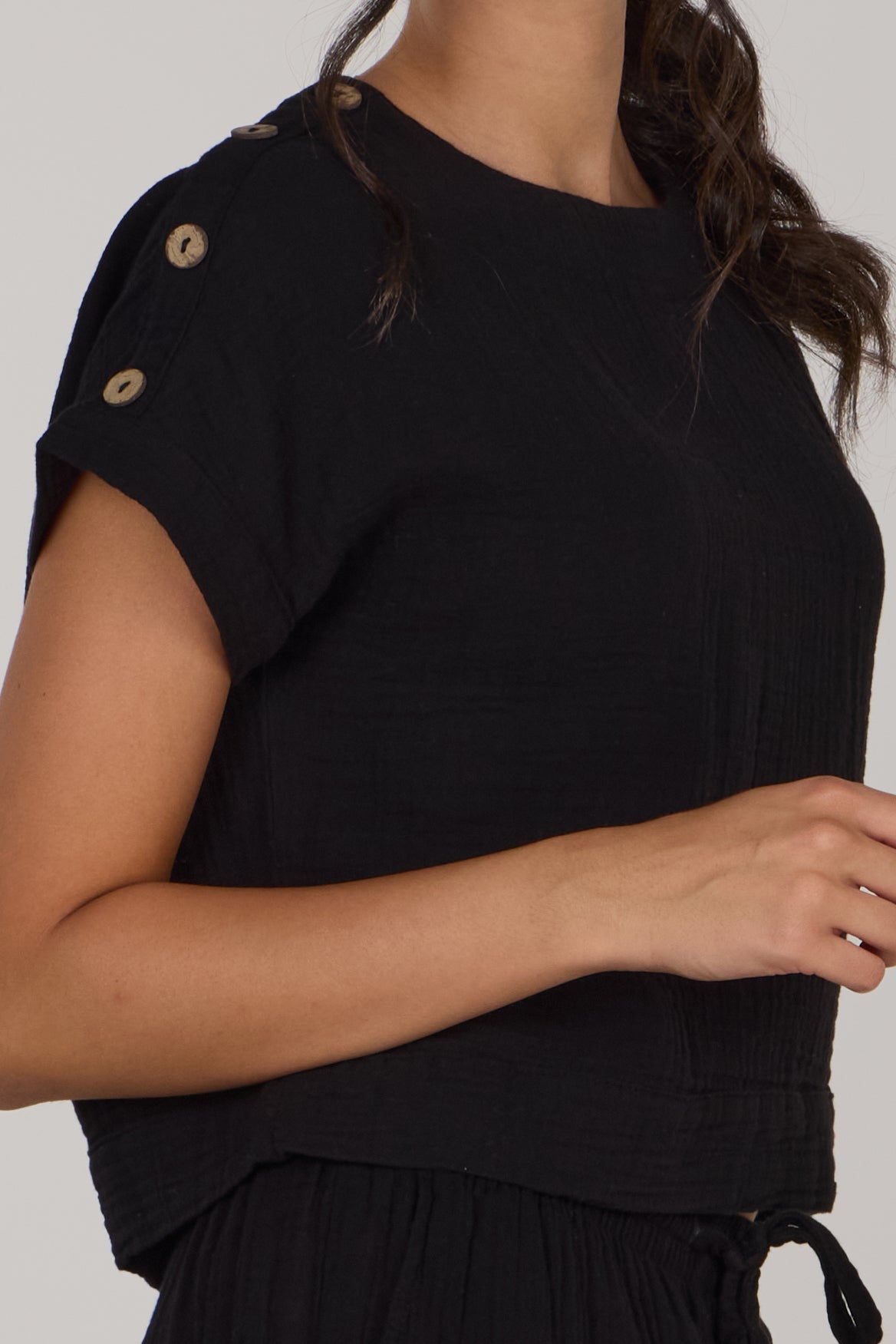 Топ с коротким рукавом Дженни