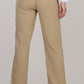 DOUBLE COTTON TROUSERS-MINK