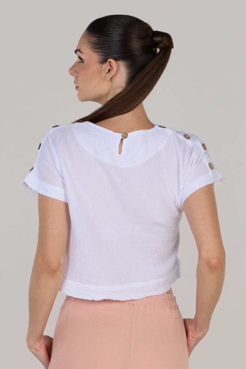 JENNY TOP DOUBLE- WHITE