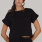 JENNY TOP DOUBLE- BLACK