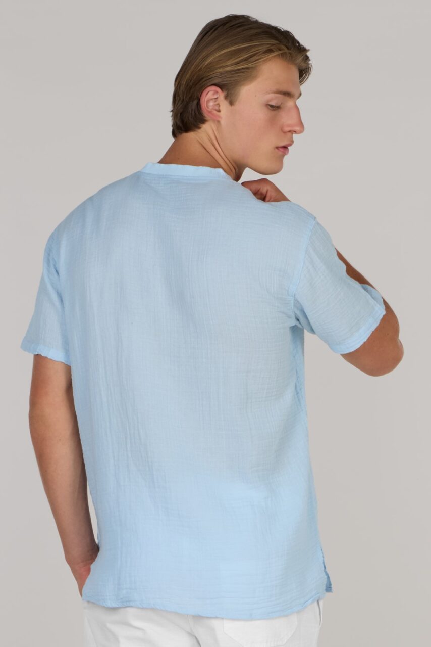 T-shirt Double Comfort-Ice Blue