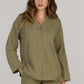 KATTY TOP DOUBLE- OLIVE