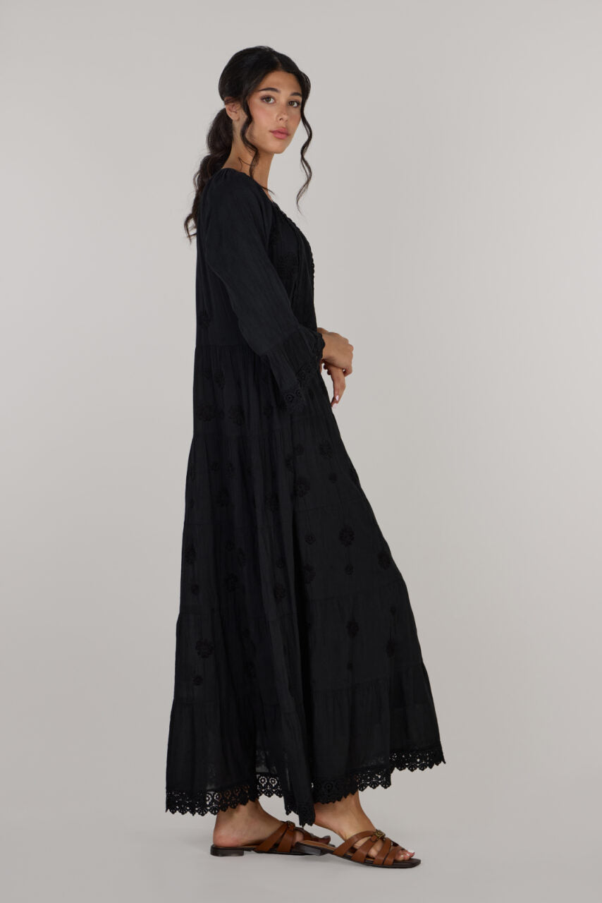 Flower Garden Embroidered Dress