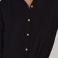 DOUBLE SHIRT TUNIC-BLACK