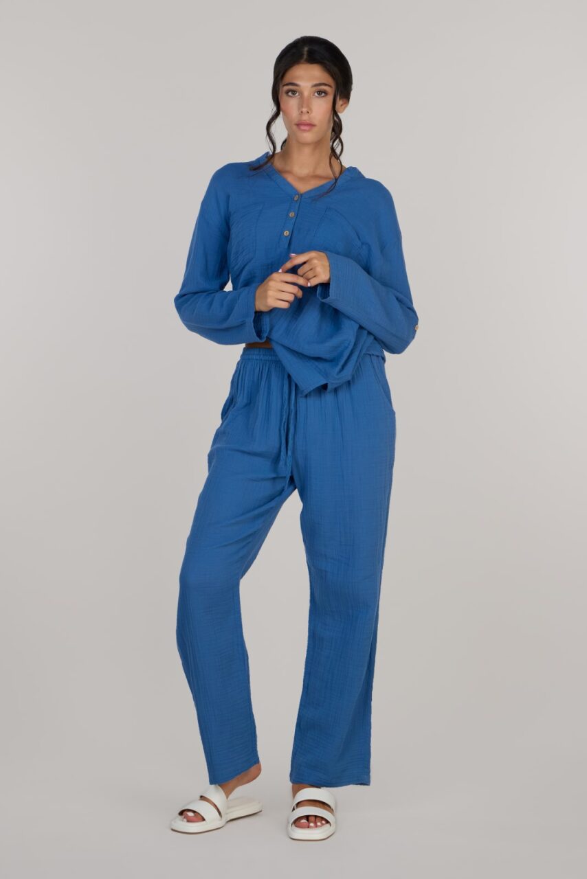 KATTY TOP DOUBLE - INDIGO