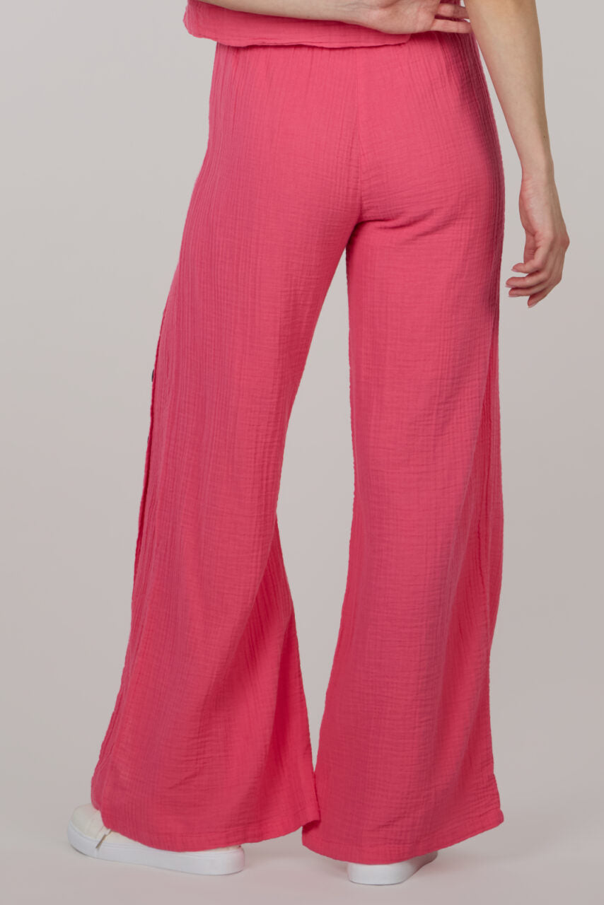 JENNY DOUBLE PANT- HOT PINK