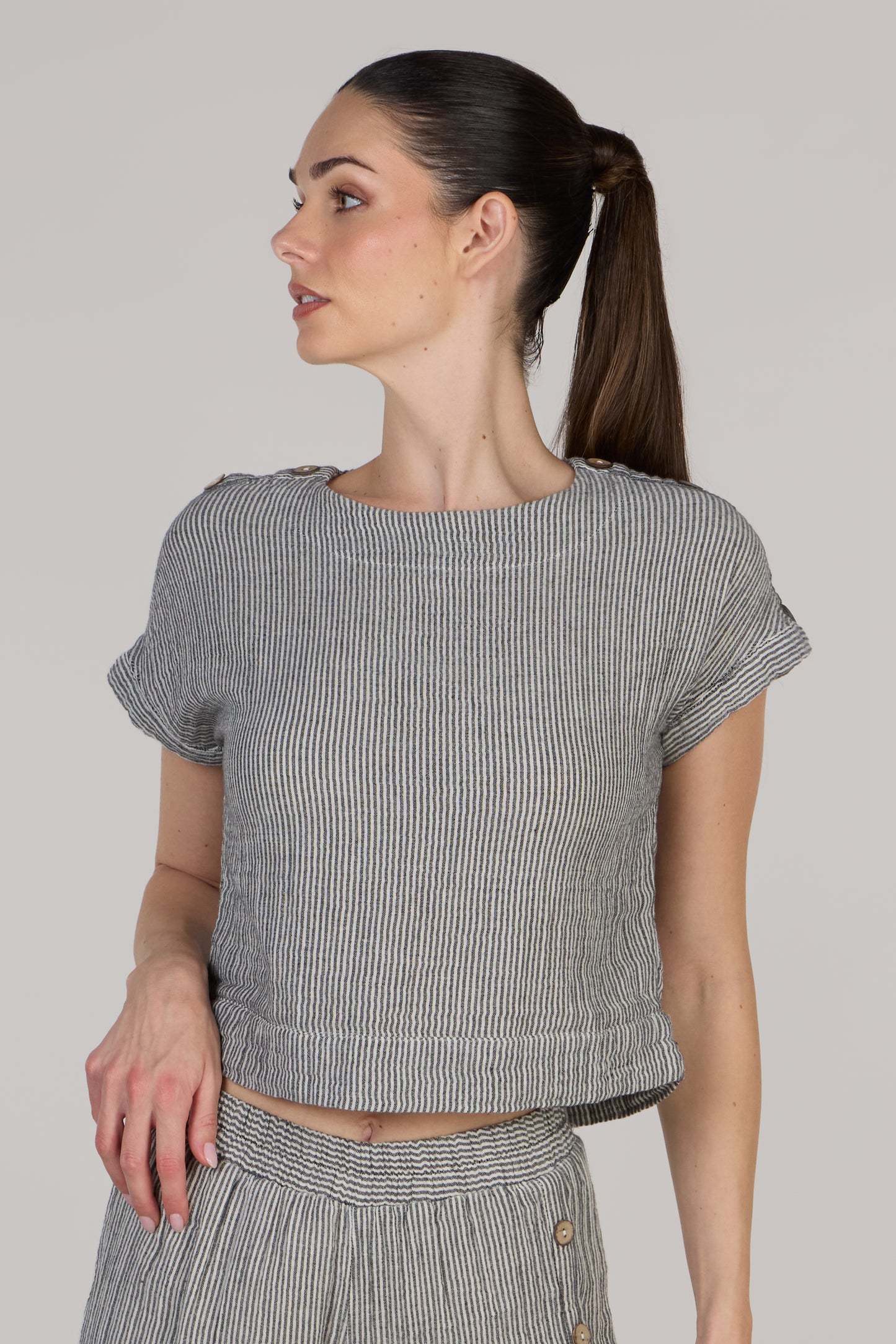 JENNY SHORT SLEEVE TOP
