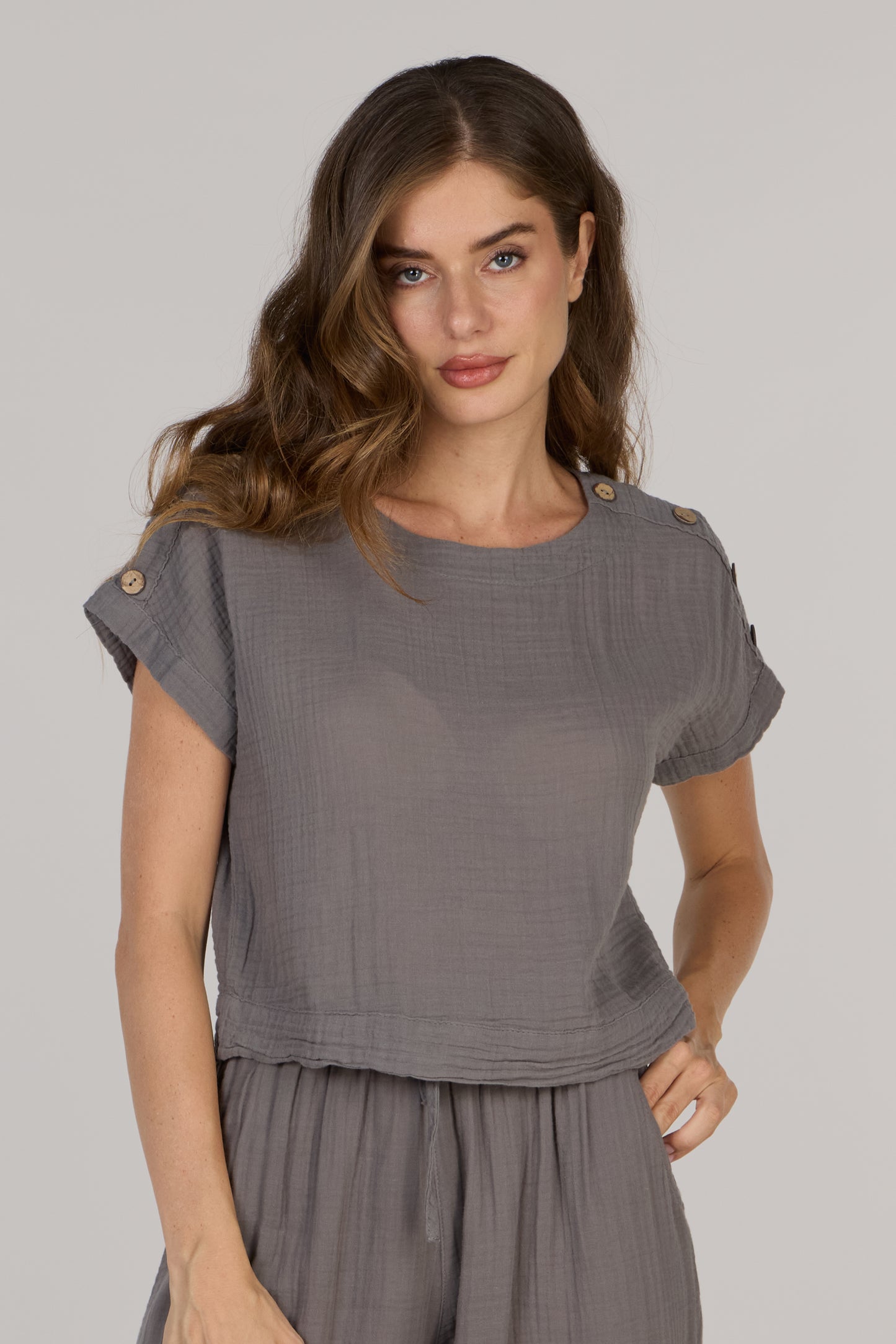 JENNY SHORT SLEEVE TOP