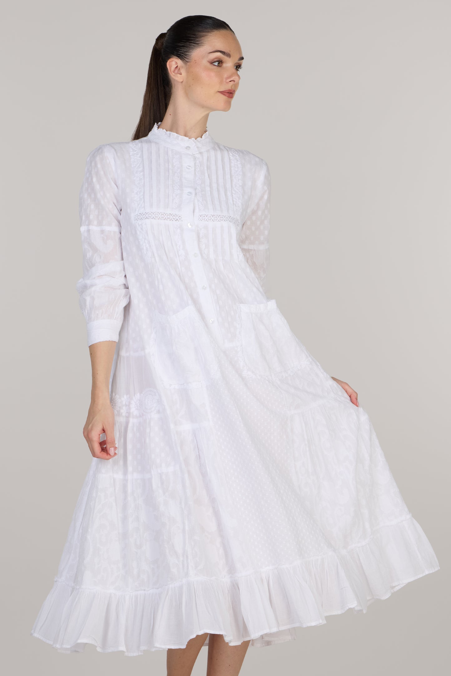 Платье миди в стиле Дикого Запада