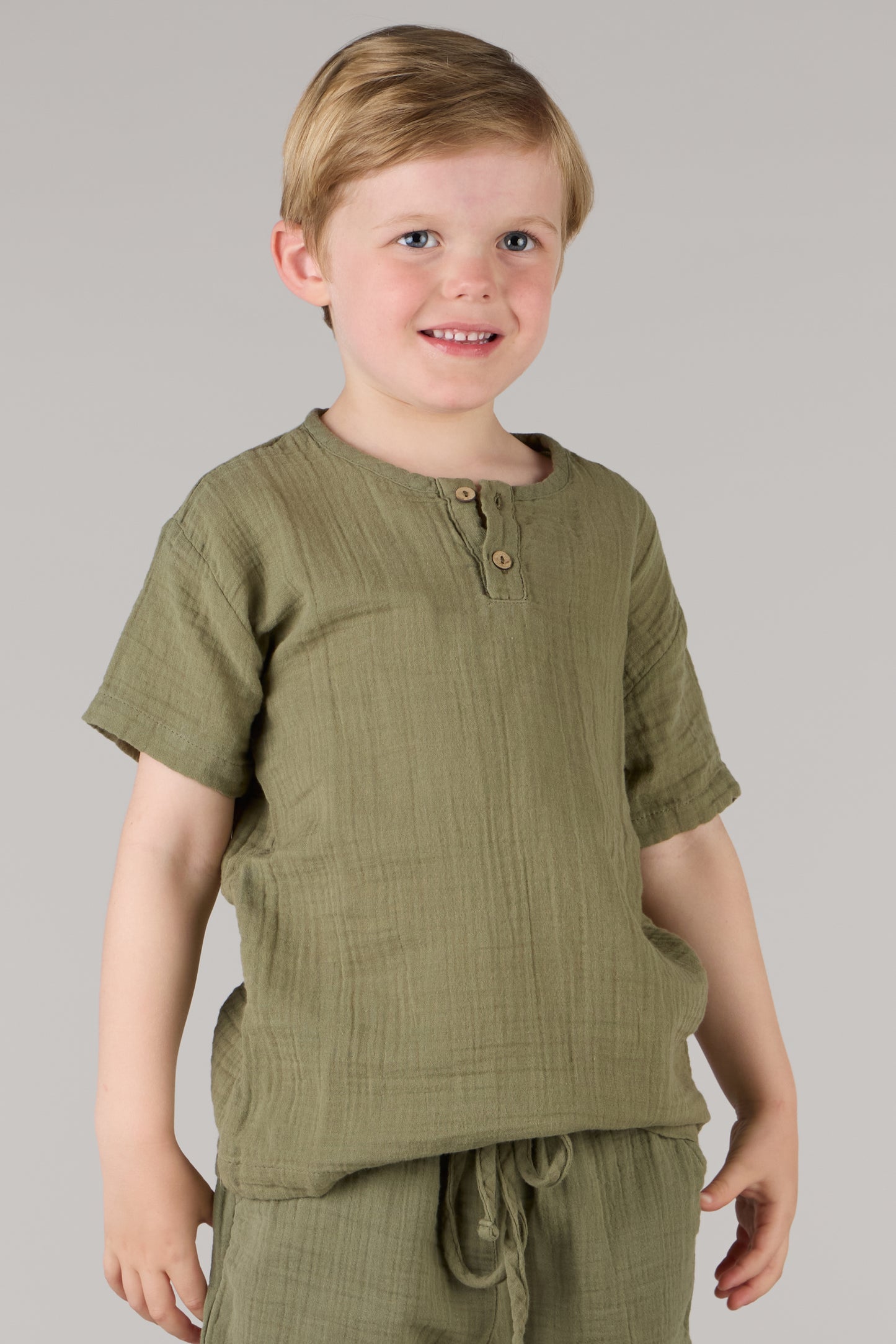 KIDS T-SHIRT DC-OLIVE