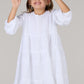 POLYANNA DRESS-WHITE