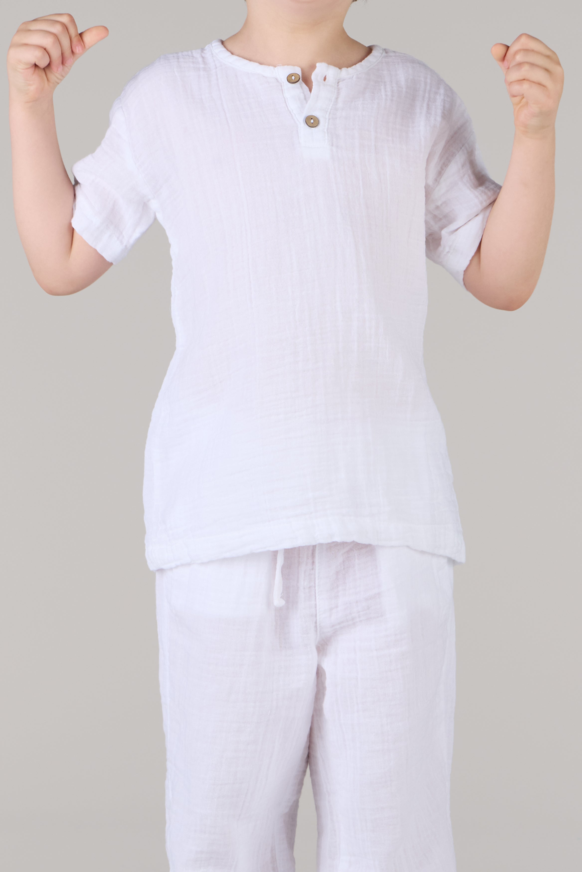 KIDS T-SHIRT DC-WHITE