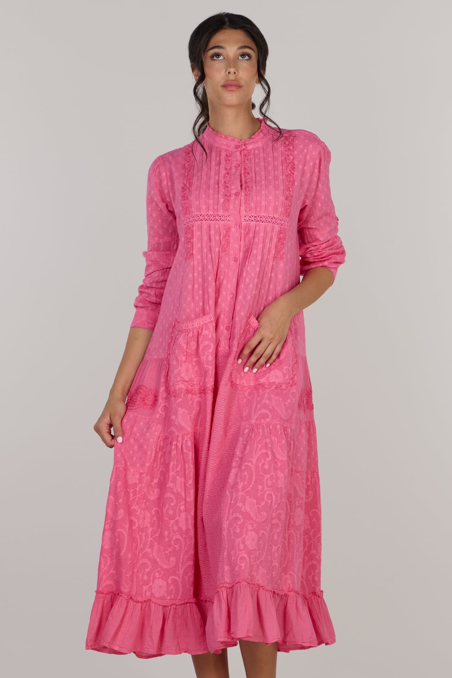 WILD WEST MIDI DRESS