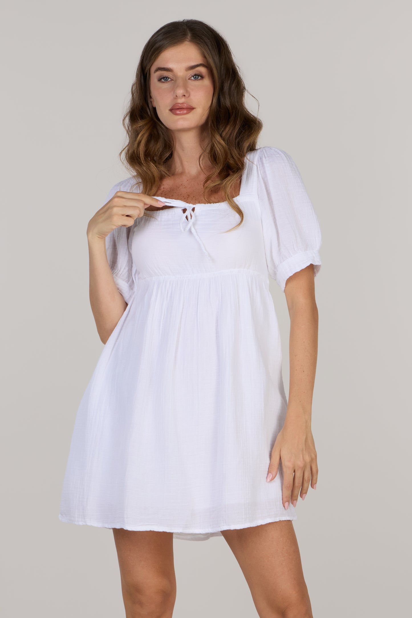 Платье принцессы с пышными рукавами