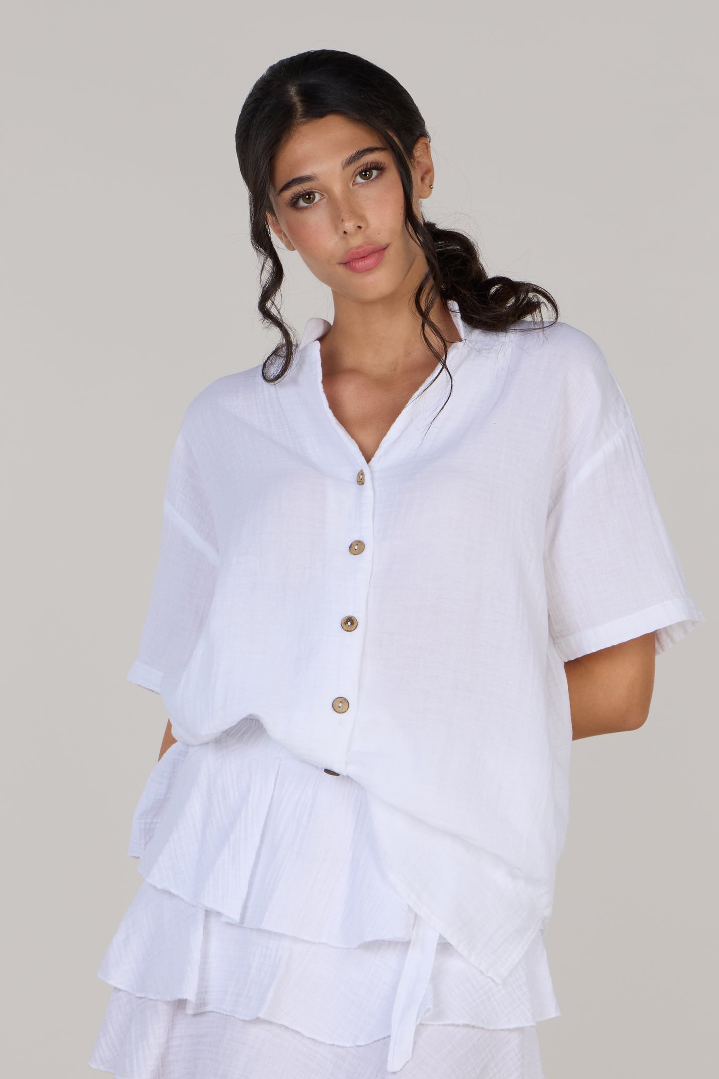 JENNY SHORT SLEEVE SHIRT