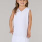 KIDS RIVER DRESS DC-WHITE