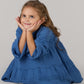 POLYANNA DRESS-INDIGO
