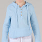 KIDS HOODIE SHIRT DC-ICE BLUE