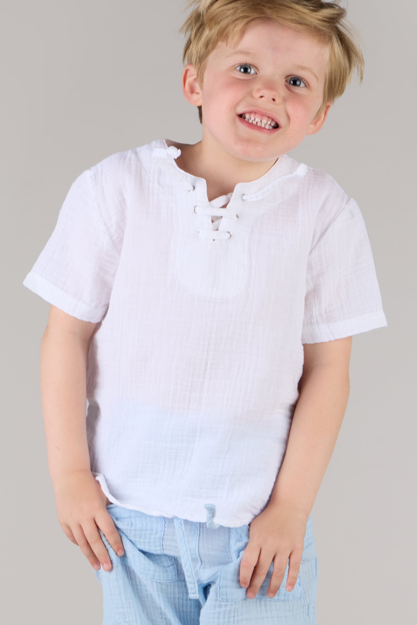 KIDS STRING CREW NECK DC