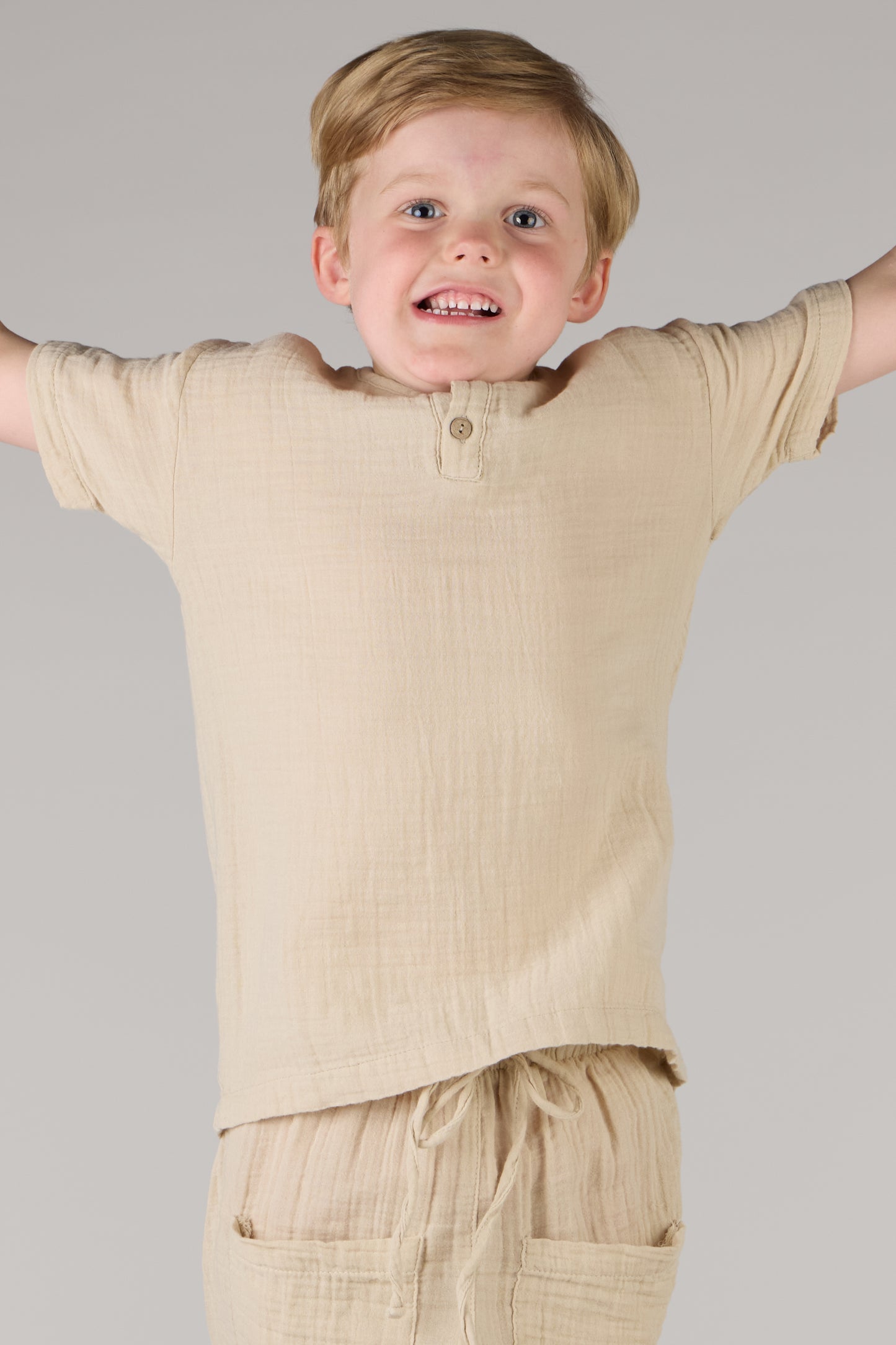 KIDS T-SHIRT DC-BEIGE