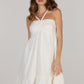 AURA HALTER NECK DRESS
