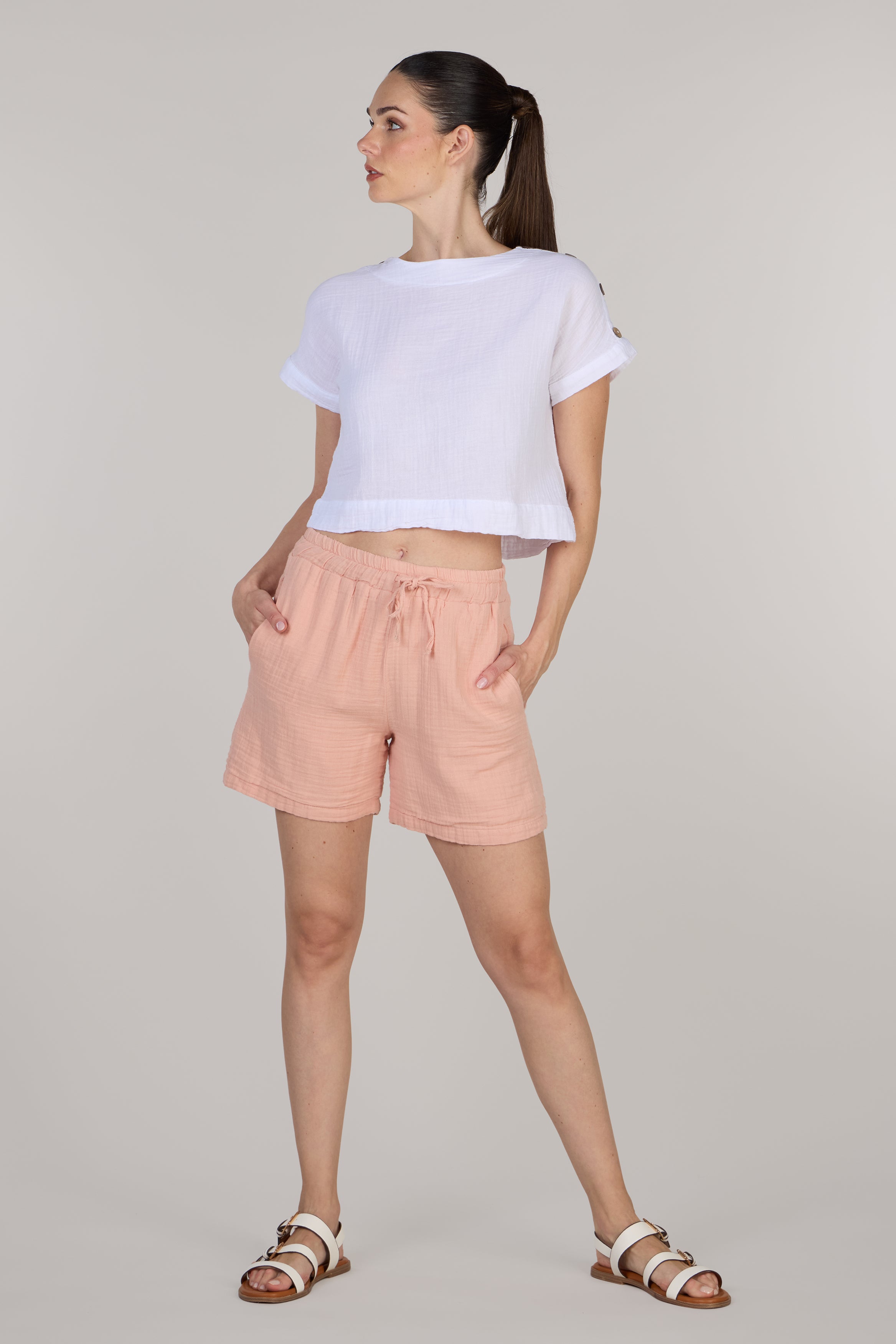 JENNY SHORT SLEEVE TOP