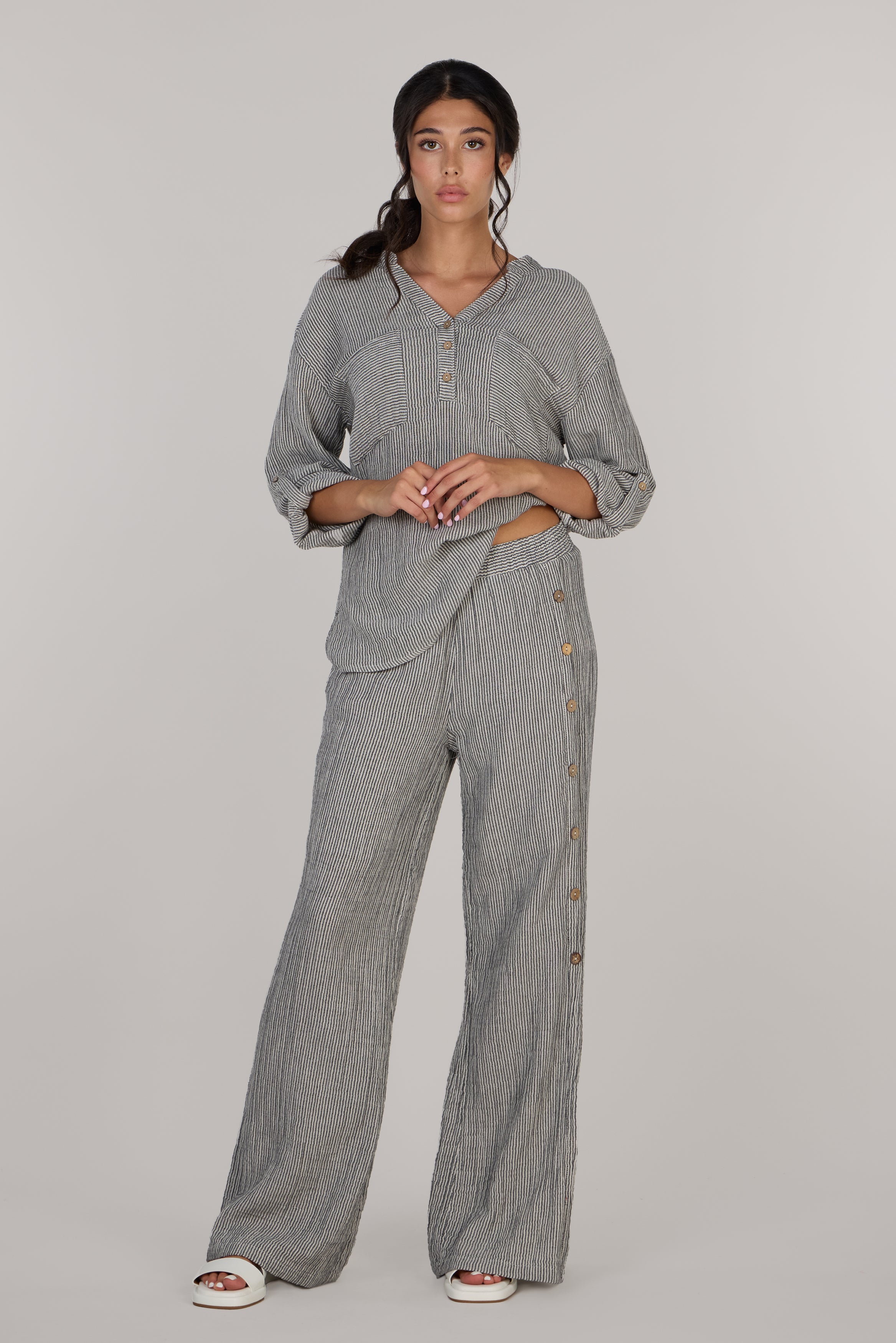 JENNY FLARE TROUSERS