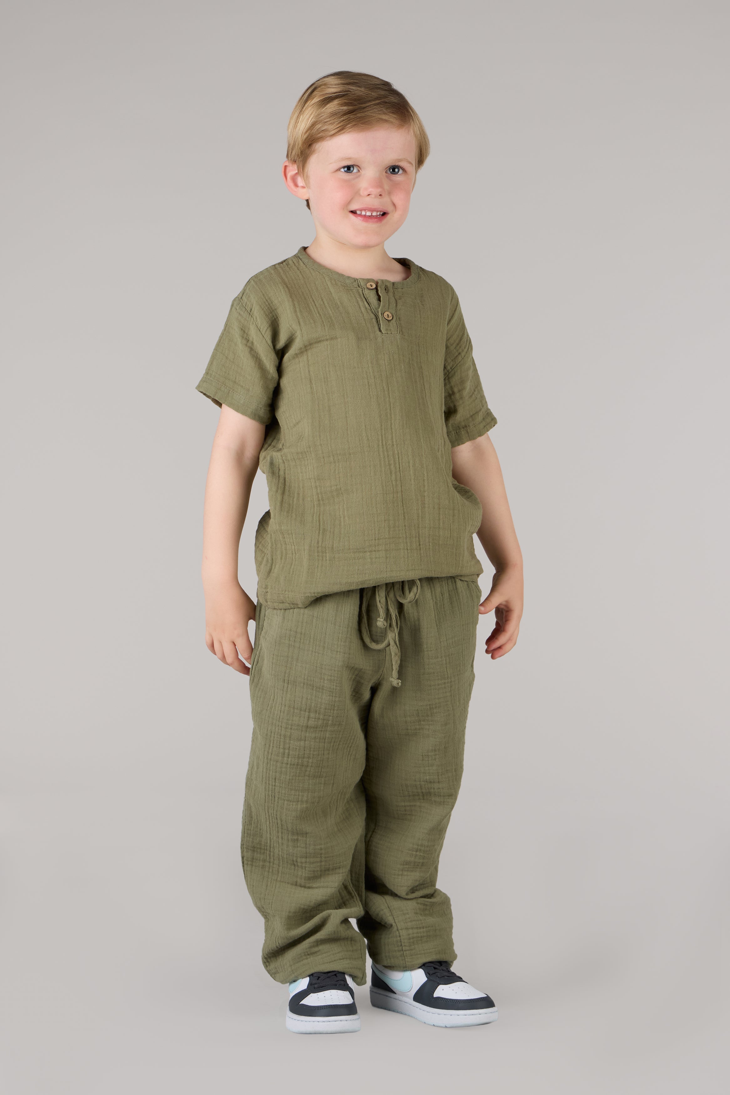 KIDS T-SHIRT DC-OLIVE