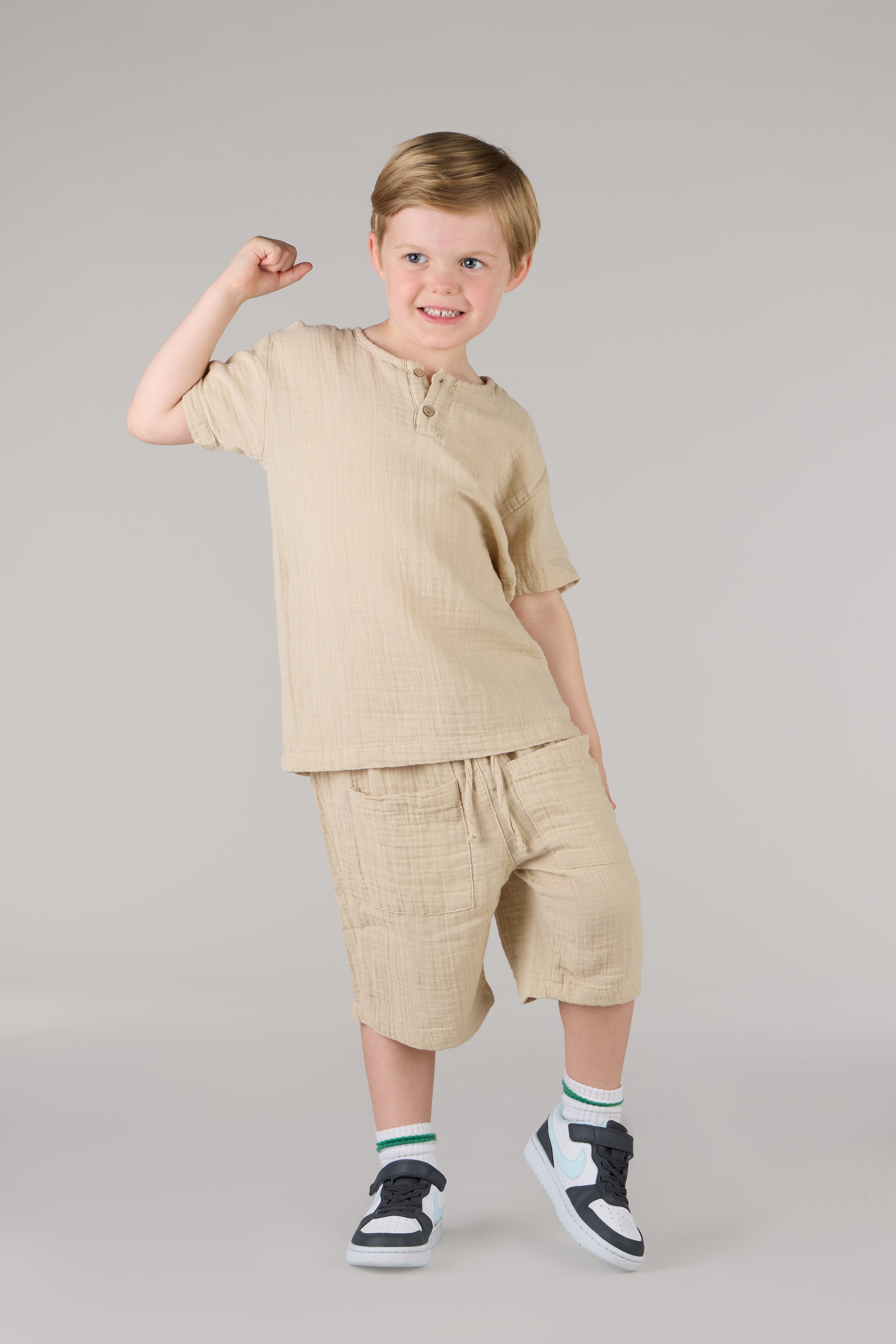 KIDS T-SHIRT DC-BEIGE
