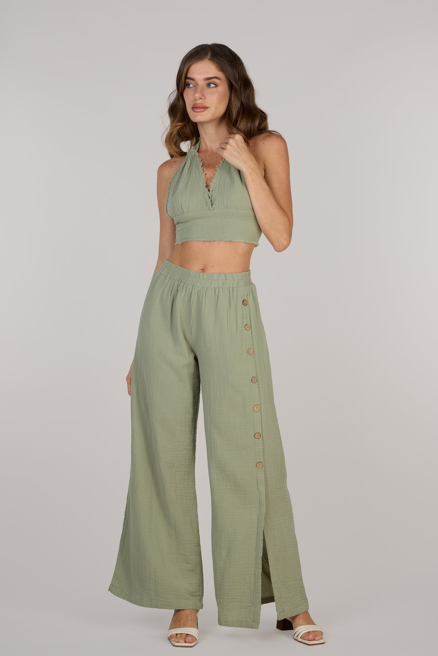 JENNY FLARE TROUSERS