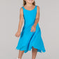 JN Kids Dress-Turquoise