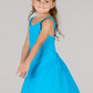 JN Kids Dress-Turquoise