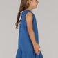 KIDS RIVER DRESS DC-INDIGO