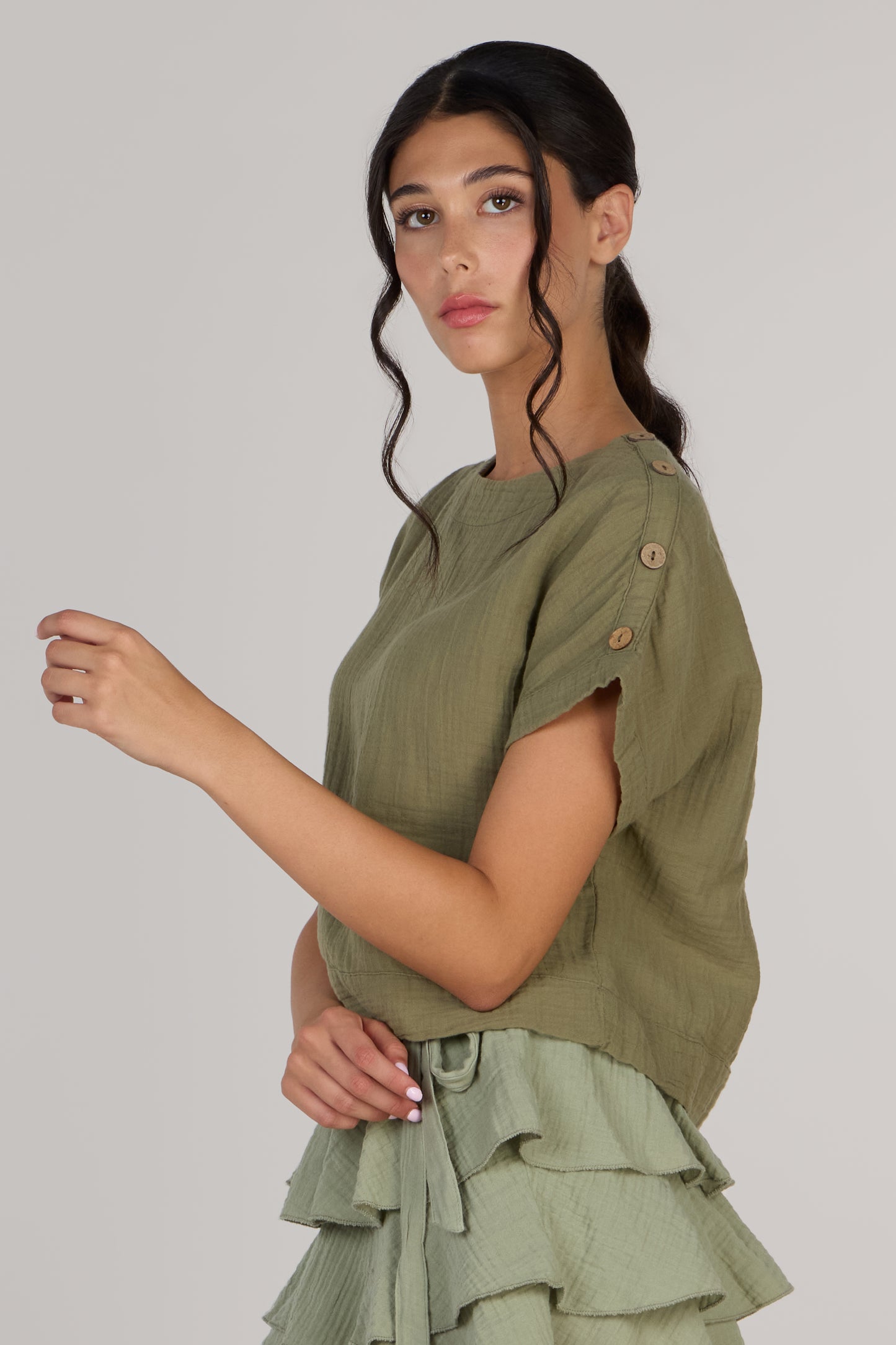 JENNY SHORT SLEEVE TOP