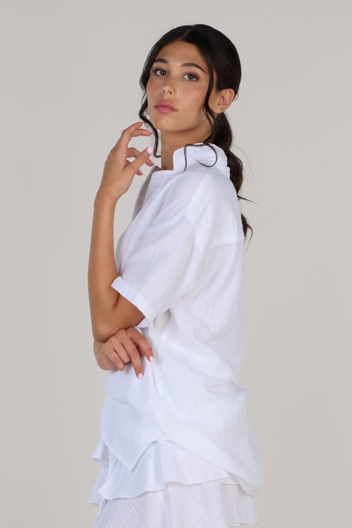 JENNY SHORT SLEEVE SHIRT