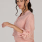 KATTY V-NECK LONG SLEEVE TOP