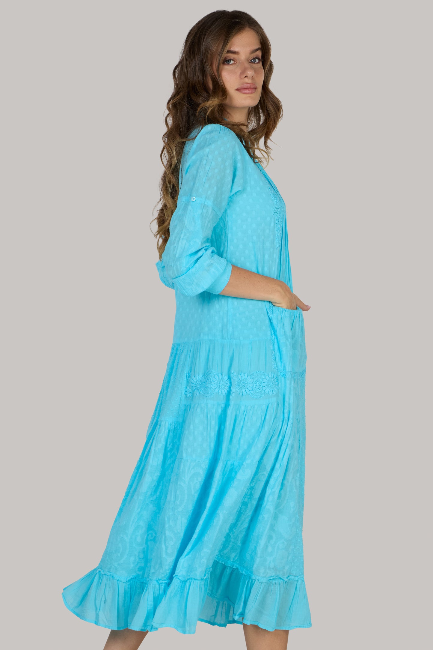 WILD WEST MIDI DRESS